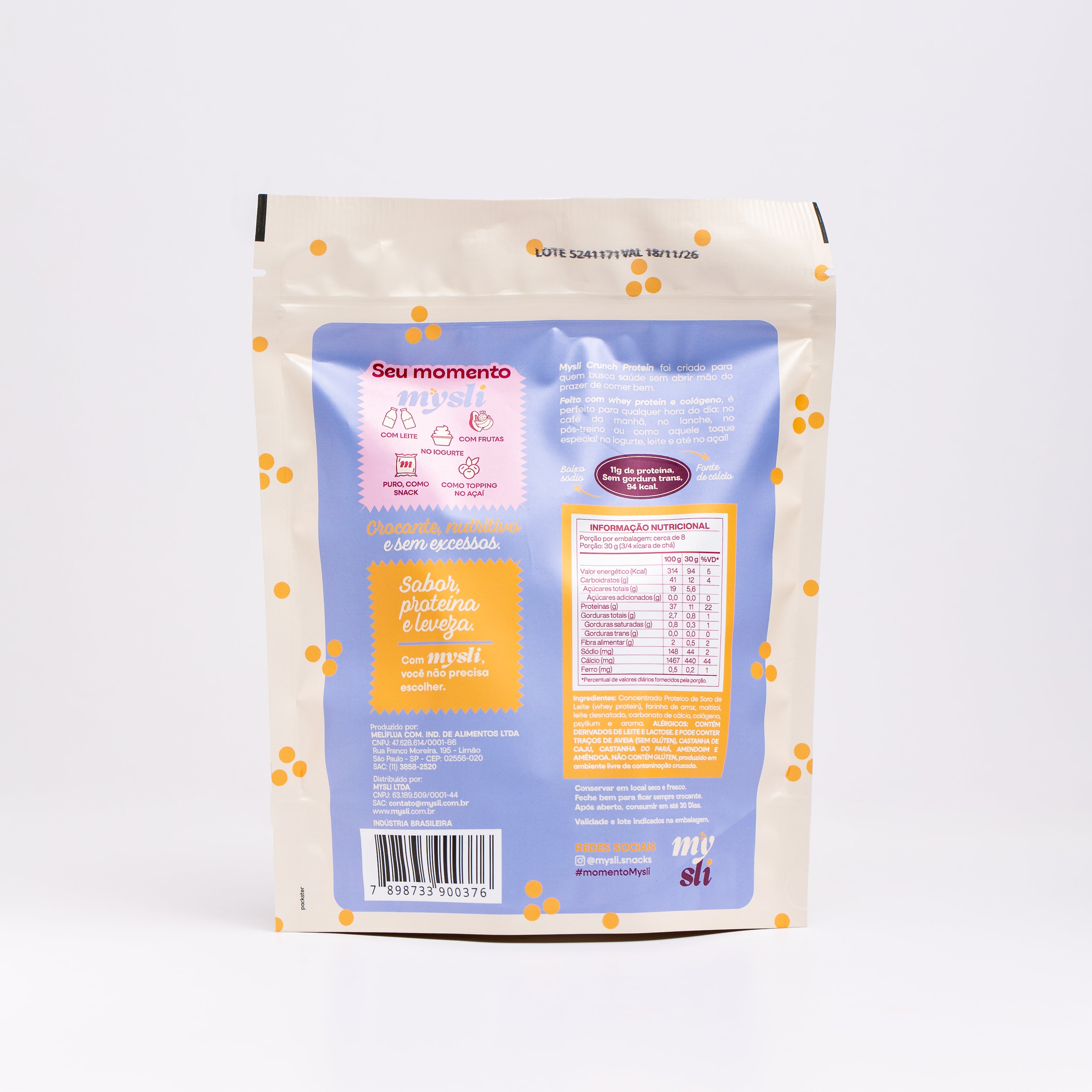 Mysli Crunch Protein - Combo 5 unidades